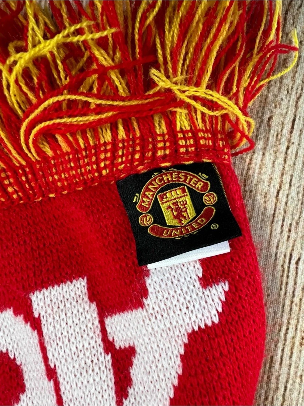 Manchester United Fan Official Merch Scarf Lightweight Soccer Banner